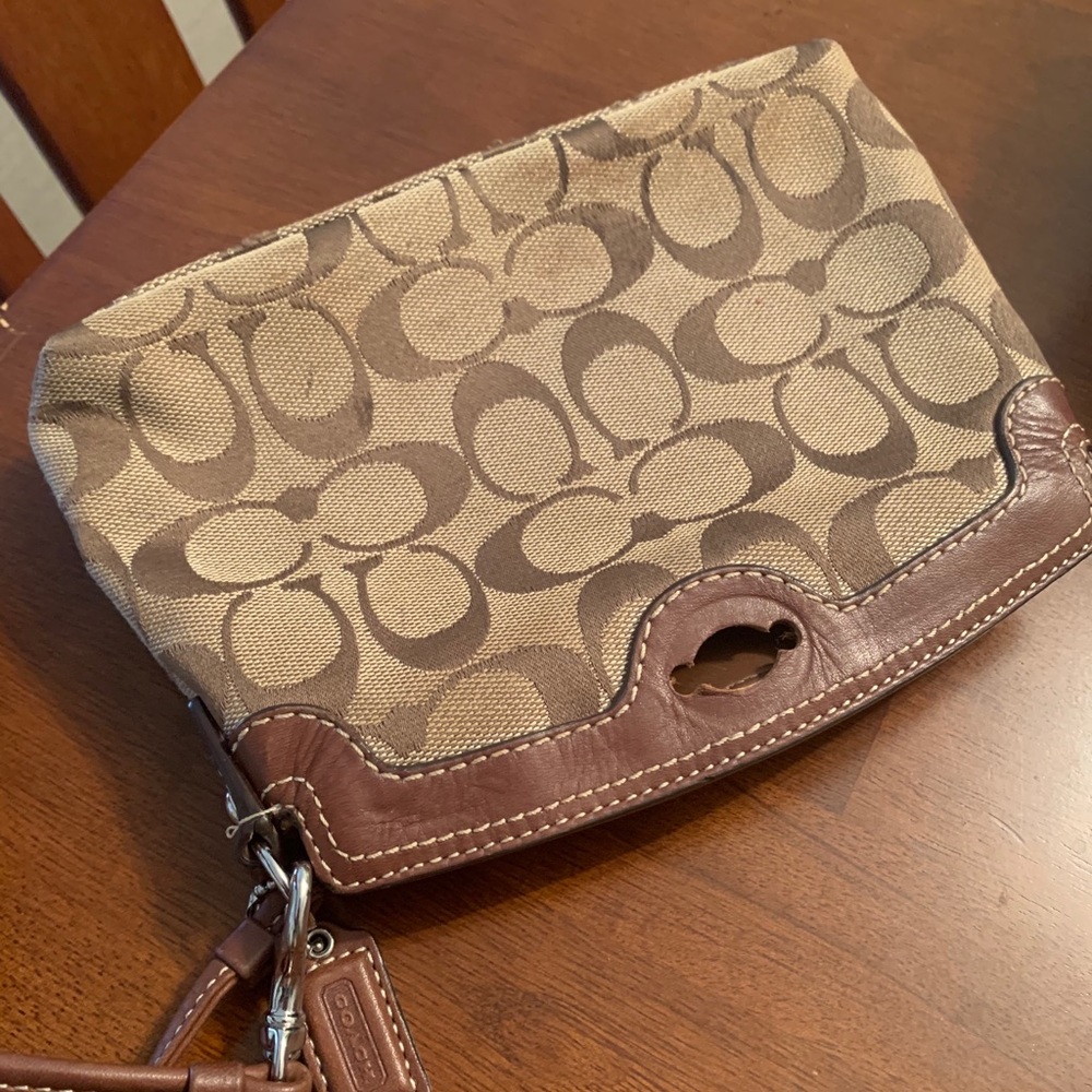 Coach wristlet